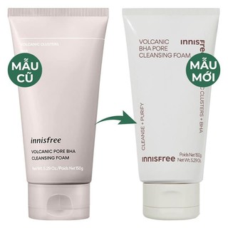 Sữa Rửa Mặt Tro Núi Lửa Innisfree Jeju Volcanic Pore Cleansing Foam 150ml