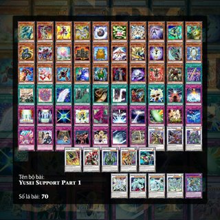 [Bài In] Bộ bài Yugioh - Yusei Support - Pack 1