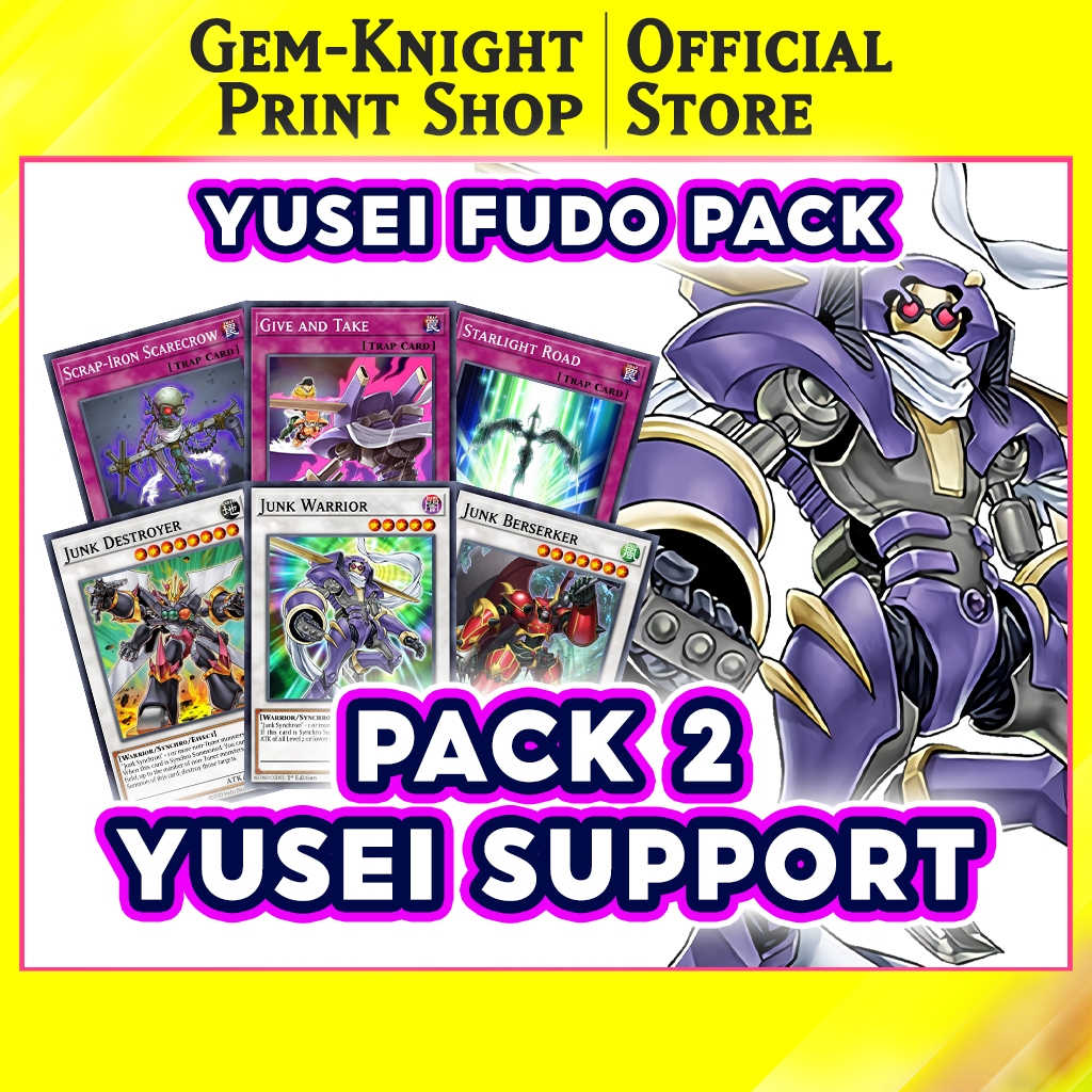 [Bài In] Bộ bài Yugioh - Yusei Support - Pack 2
