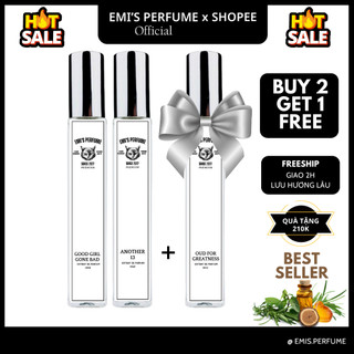 Nước hoa tinh dầu 10ML Best Seller | EMI’S PERFUME Nồng độ extrait de parfum cao cấp.