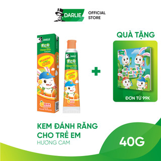  Kem Đánh Răng Darlie Ngừa Sâu Răng Trẻ Em Hương Cam 40g