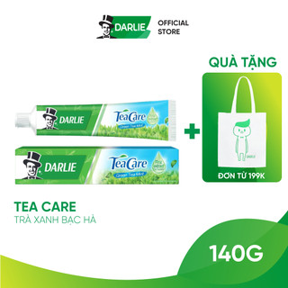  Kem Đánh Răng Darlie Tea Care Trà Xanh Bạc Hà 140g