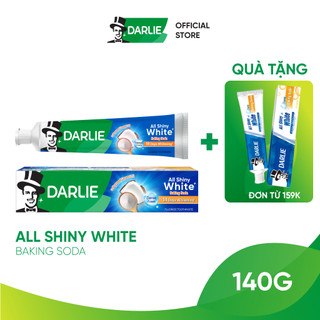  Kem Đánh Răng Darlie Trắng Sáng All Shiny White Baking Soda 140g