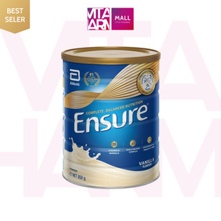 [MẪU MỚI] Sữa bột Ensure hương vanilla hộp 850g nội địa Úc
