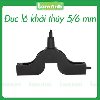 Dùi đục lỗ khởi thuỷ 5mm/ 6mm - dùi đục lỗ chữ t - dùi đục lỗ ống pe - lam anh