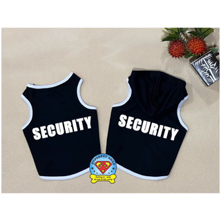 ÁO THÚ CƯNG LOGO S.E.C.U.R.I.T.Y SIÊU XINH GIÁ RẺ