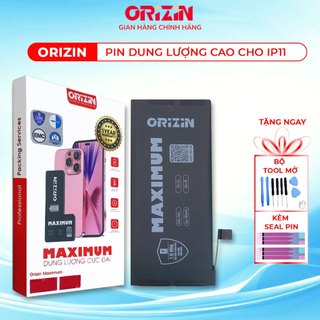 Pin orizin chính hãng cho lphone 11 dung lượng cao , an toàn sử dụng, bảo hành 12 tháng 1 đổi 1