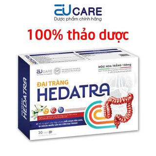 Viên Đại Tràng Hedatra EUCARE giảm rối loạn tiêu hóa, đi ngoài nhiều lần - 30 viên