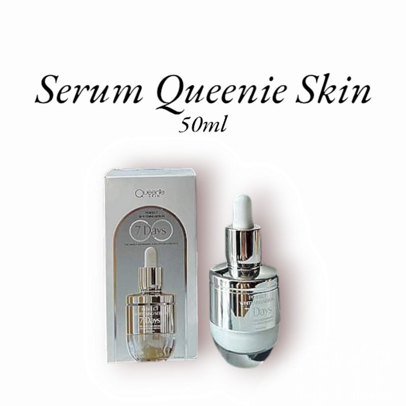 Huyết thanh trắng da 7Days Queenie Skin 50ml chính hãng