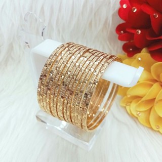 Vòng ximen đồng đỏ bánh ú 2 ly màu vàng miền tây 750 khóa lưỡi gà