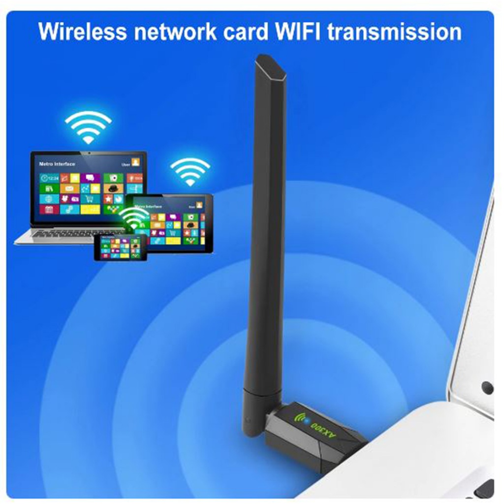 Usb Wifi6 AX286M có râu tốc độ cao cho PC máy tính để bàn