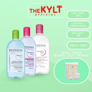 Nước Tẩy Trang Làm Sạch Sâu Cho Da Dầu, Da Nhạy Cảm, Giảm Mụn Bioderma Senbium H2O