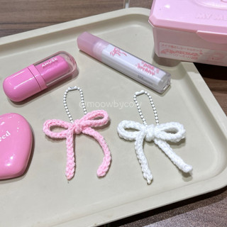Keyring | keychain | móc khoá nơ bằng len | ribbon keyring 🎀