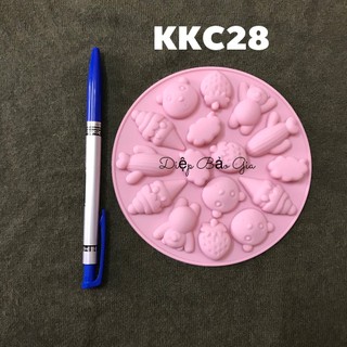 Khuôn kẹo chip chip (nhiều mẫu)