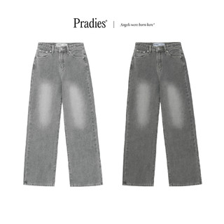 Quần jeans nữ ống rộng pradies vintage