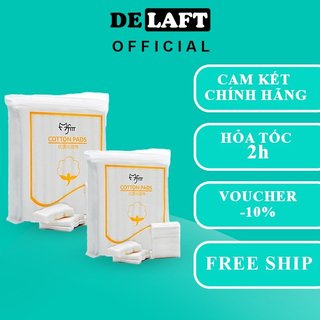  Bông tẩy trang 222 miếng 3 lớp Cotton Pads, không sơ, mềm mịn, siêu thấm hút, bông tẩy trang 222 miếng