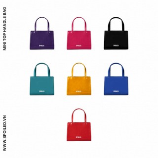 Túi đeo chéo Mini Spoiled quai cầm Da cao cấp chính hãng full box / 8 màu