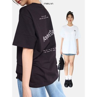 Áo Thun MIEU Oversize Love You MIEU Năng Động Trẻ Trung - LA14