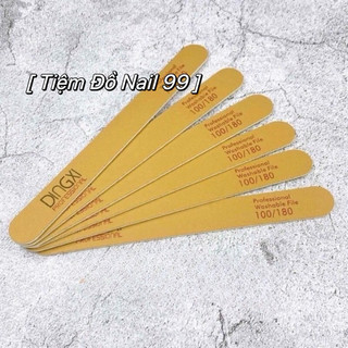 Dũa mỏng da bò dingxi nhám mịn, dũa nail chuyên dụng làm móng