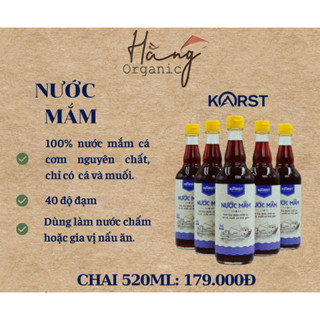 [TẶNG 1 gói giấy Fudo bỏ túi ] MẮM KARST 520 ml (độ đạm 40 N thơm ,ngọt , dinh dưỡng)