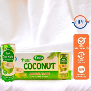   1 Thùng  Nước Dừa Xiêm Nguyên Bản Lon 320ml 