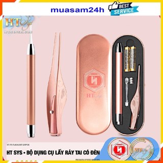 Bộ Lấy Ráy Tai Cho Bé Freeship Dụng Cụ Lấy Ráy Tai Cho Trẻ Có Đèn Chuyên Nghiệp, Hiệu Quả muasam24h
