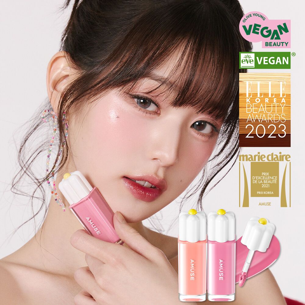 🌼JangWonYoung DewTint Mới🌼Son Tint Bóng Amuse Dew Tint