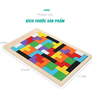 COMBO 3 MÓN ĐỒ CHƠI BẰNG GỖ CHO BÉ