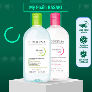 Nước tẩy trang Bide.ma Sen.ibio H20 500ml dành cho mọi loại da nhaỵ cảm da dầu mụn khô 500ml HÀNG XÁCH AUTH