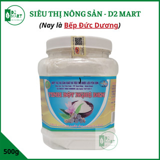 Tinh bột nghệ đen nguyên chất Yên Sơn 500g-Giúp tiêu hoá,bổ máu,giảm đau bụng kinh- Bếp Đức Dương