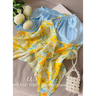 SET LỤA HOA TƠ THIẾT KẾ - NOIYLUA