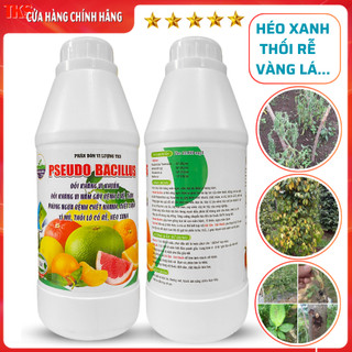 PSEUDOMONAS Chế Phẩm Trừ Bệnh Héo Xanh, Vàng Lá Thối Rễ - Chai 1 Lít
