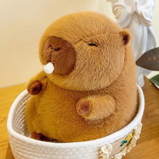 Gấu Bông Chuột Capybara Thổi Bóng - Capybara Bóp Mũi Bộ Trưởng Bộ Ngoại Giao Quà Tặng Đồ Chơi Cao Cấp Gấu Bông City
