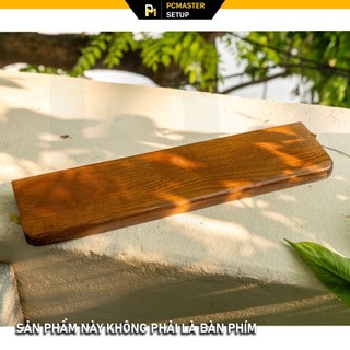 Kê tay bàn phím bằng gỗ Sồi cao cấp tự nhiên chống mỏi tay khi sử dụng của PCmaster