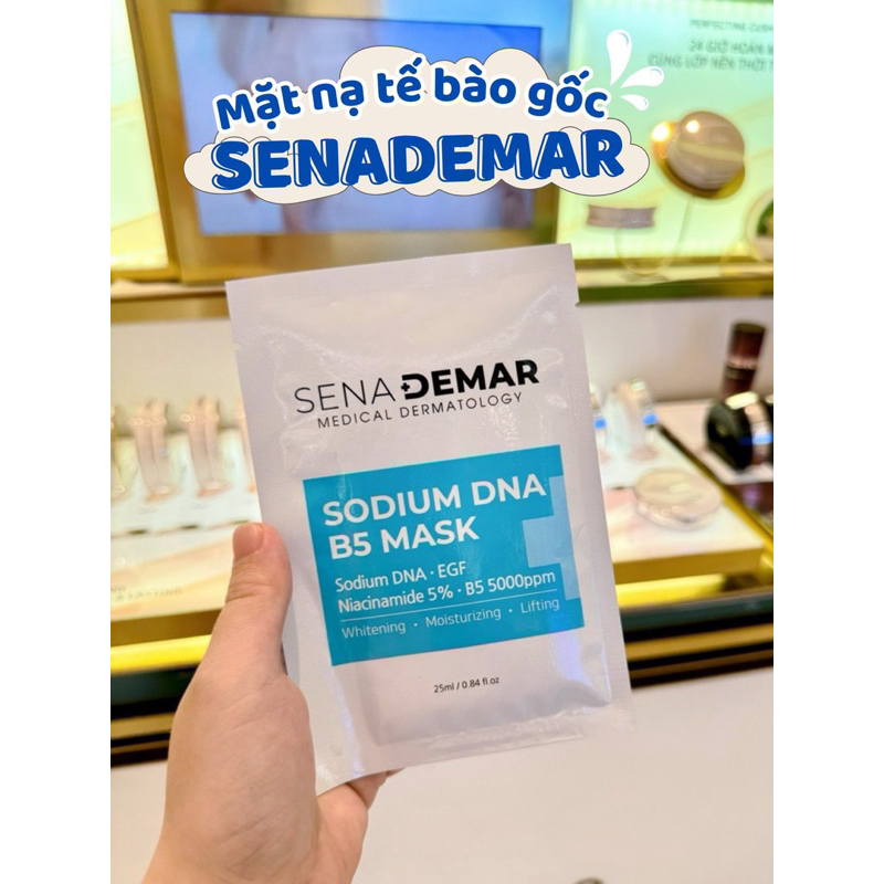 Mặt nạ phục hồi Senaderma B5 tế bào gốc- Hàng công ty