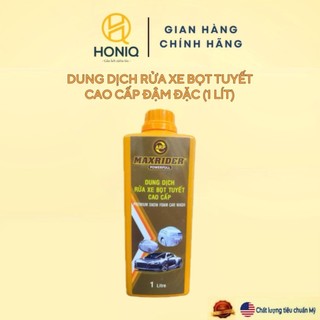 Bọt tuyết rửa xe Siêu bóng - Cao cấp (có chạm) 1 Lít - Maxrider Powerfull [MUA > 2 SP CÓ QUÀ]