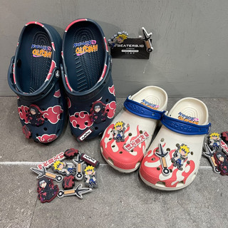 Giày clog unisex crocs classic x naruto shippuden pack 2024 - itachi 209883