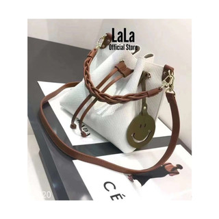 Túi xách nữ lala bucket cao cấp, có dây đeo chéo