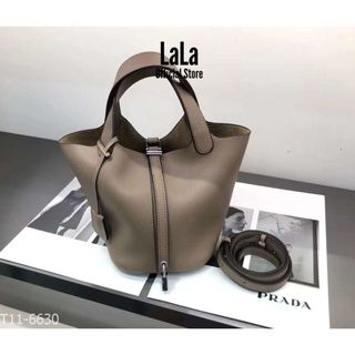 Túi xách nữ LaLa BUCKET cao cấp, có dây đeo chéo, ngăn khóa kéo [T11-6630]