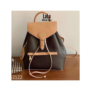 Túi xách nữ LaLa BACKPACK cao cấp, ngăn khóa kéo [T11-2122]