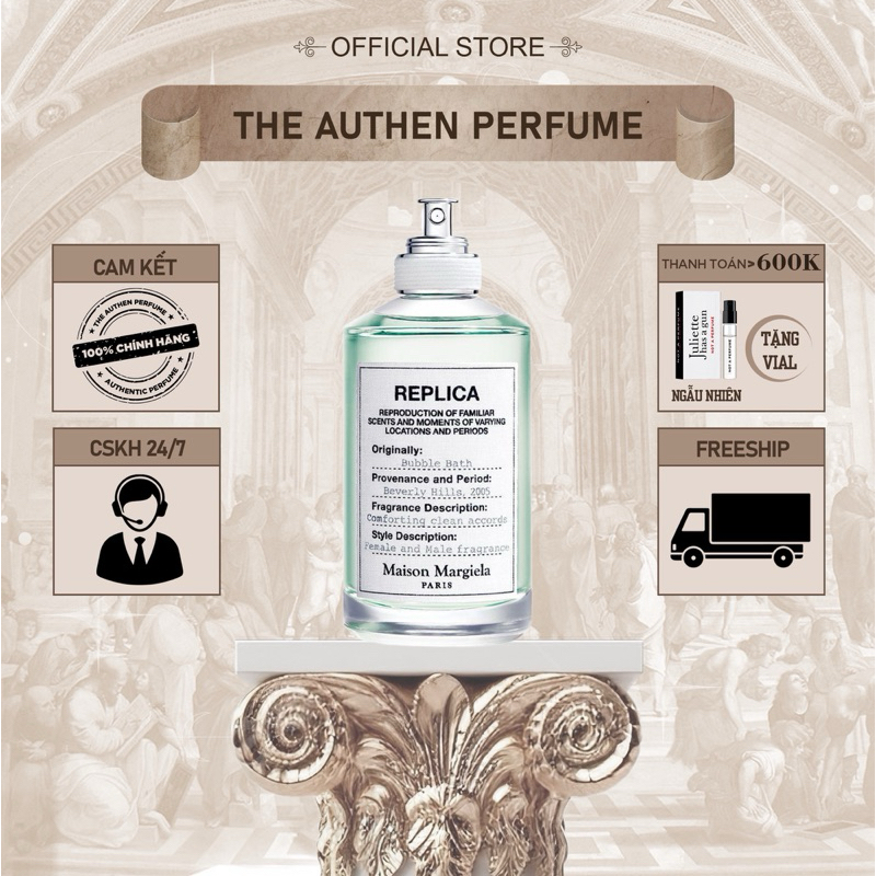 10ml Bubble Bath - Nước hoa Unisex | The Authen Perfume