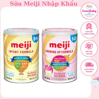 Sữa bột meiji nhập khẩu số 0-1 và 1-3 và 3-10 - 800g hàng chính hãng date mới nhất