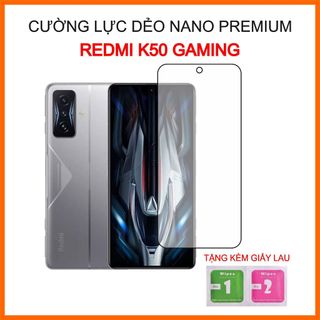 Cường lực dẻo Xiaomi Redmi K50 Gaming, cường lực dẻo 9H+
