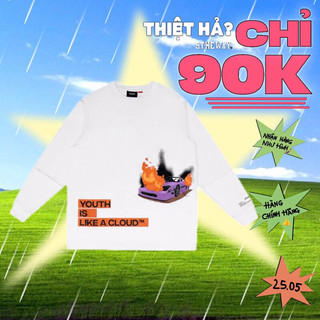 Áo thun tay dài 5THEWAY /YILAC/ SQUARE LONG SLEEVE TEE™