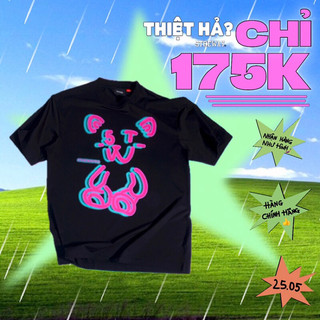 Áo thun tay ngắn cổ tròn 5THEWAY LED SIGN /teddy bear/ NEW TEE