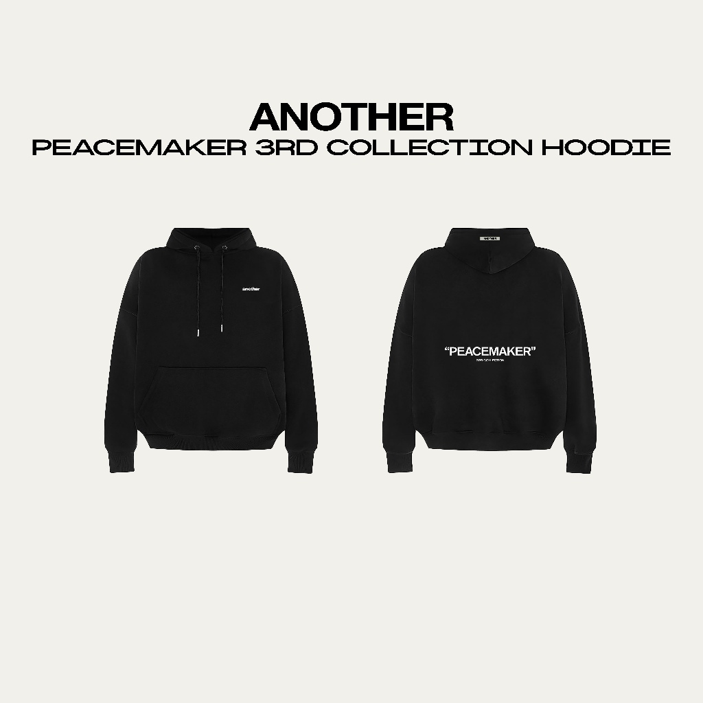 Áo Hoodie Peacemaker in Silicone 3D