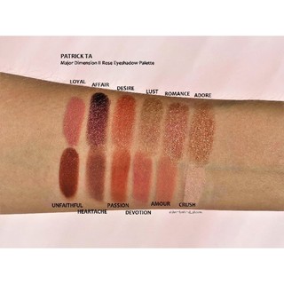 [Bill SEPHORA US] Bảng phấn mắt PATRICK TA Major Dimension II Rose Eyeshadow Palette