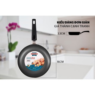 Chảo trơn chống dính 22cm/28cm/30cm - Hàng chính hãng Sunhouse