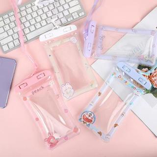 Túi điện thoại chống nước có phao nổi,nhiều họa tiết dễ thương có dây đeo tiện lợi