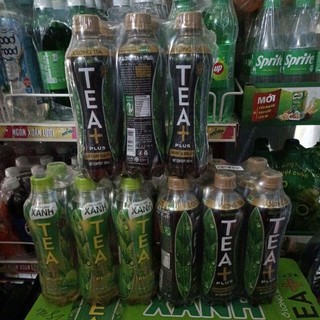 Trà ôlong tea+plus chai 320ml/450m lóc 6 chai truyền thống/chanh